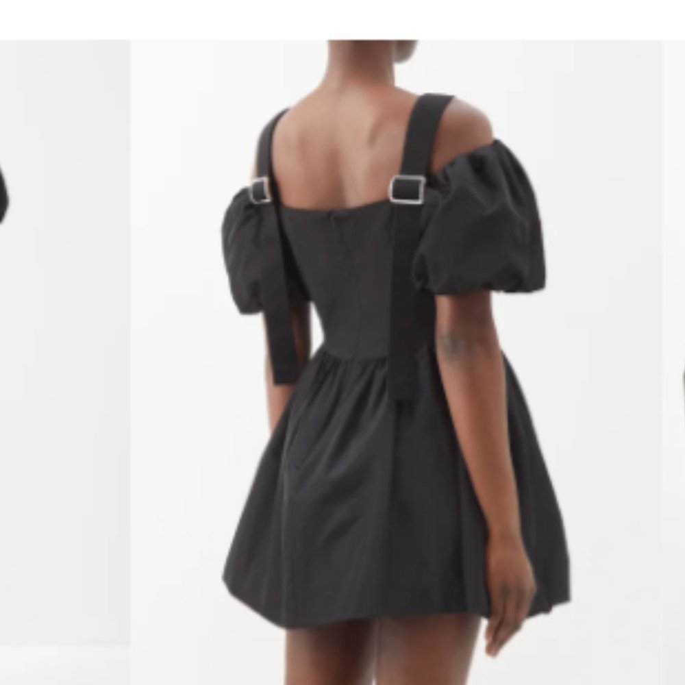Simone Rocha Black Mini Dress - Picture 2 of 10